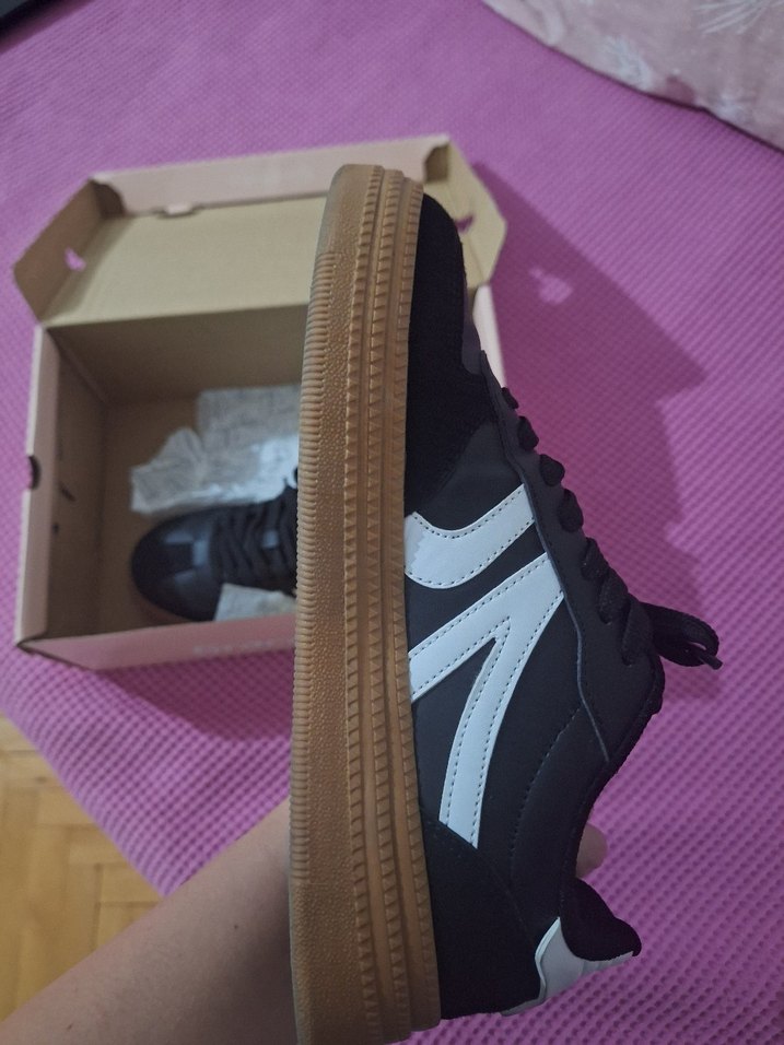 Kadın Siyah Günlük Spor Ayakkabı - Görsel 4