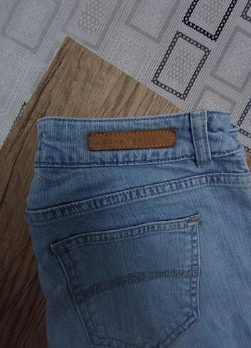 32 Beden mavi Renk Zara Basıc Buz Mavisi Pantolon