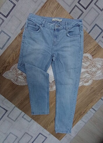 Zara Basıc Buz Mavisi Pantolon 