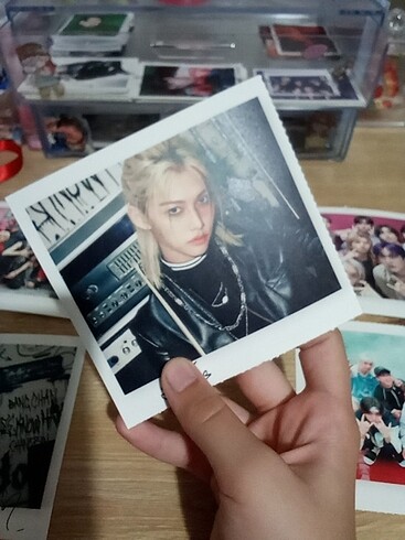  Beden Stray kids fan card 