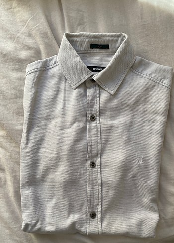 Mavi Erkek Gömlek - Görsel 5