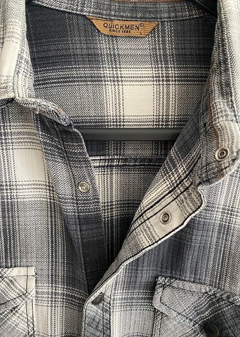 Erkek Kareli Düğmeli Gömlek - Görsel 2