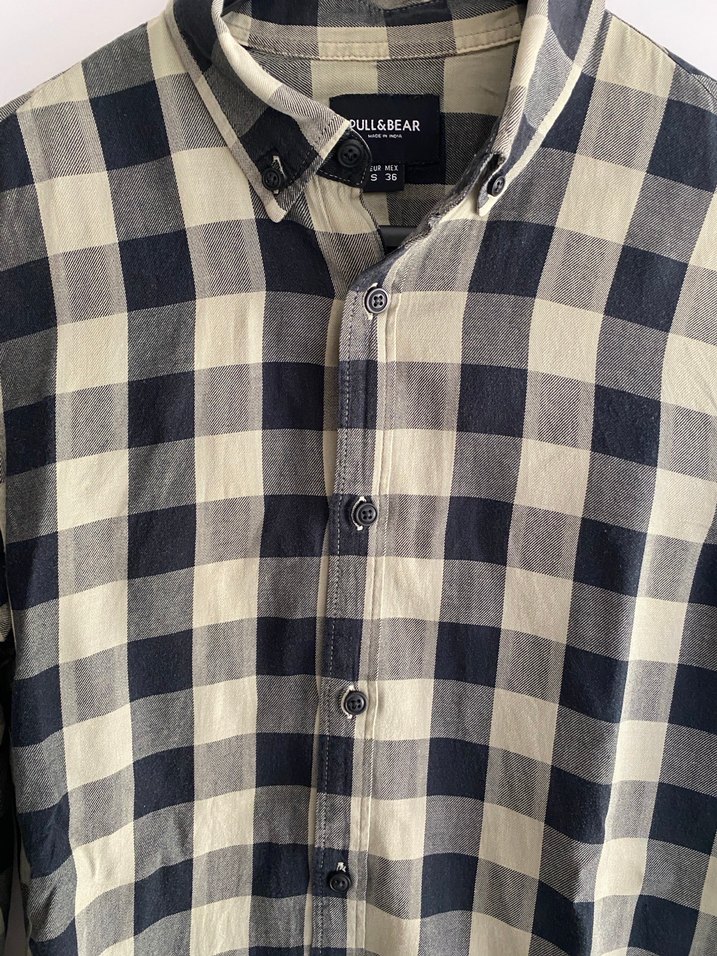 Erkek Kareli Gömlek - Görsel 4