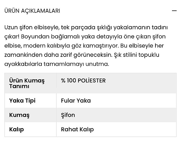 44 Beden siyah Renk Elbise Accort