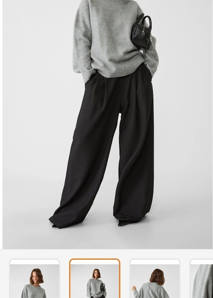 Stradivarius Yumuşak dokulu triko kazak - Görsel 3