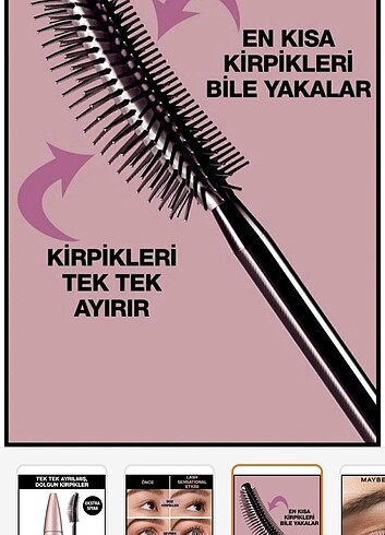 Maybelline New York Lash Sensational Maskara Orijinal - Görsel 2