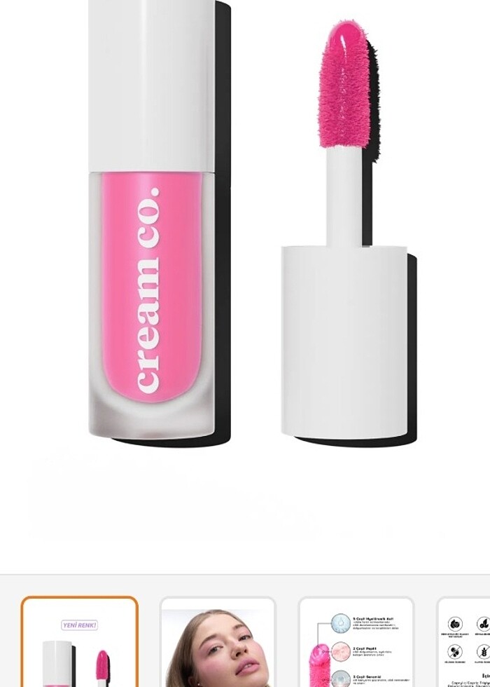 Cream Co. Glow Tint Radiant Pink 505 - Görsel 2