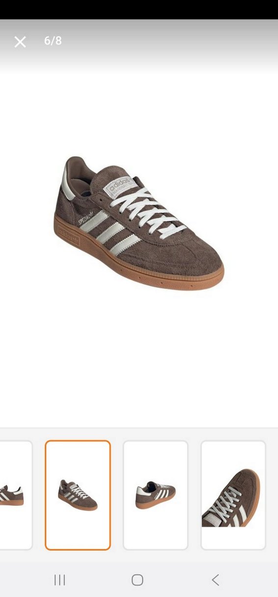 Adidas Spezial Orijinal Kahverengi Süet Spor Ayakkabı - Görsel 3