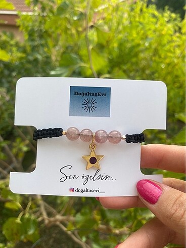 Doğaltaş bileklik