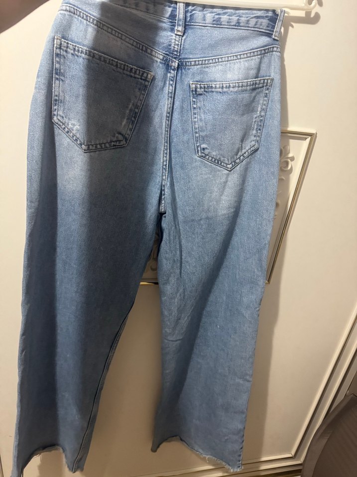 Mavi Salaş Kadın Midi Kot Pantolon - Görsel 3