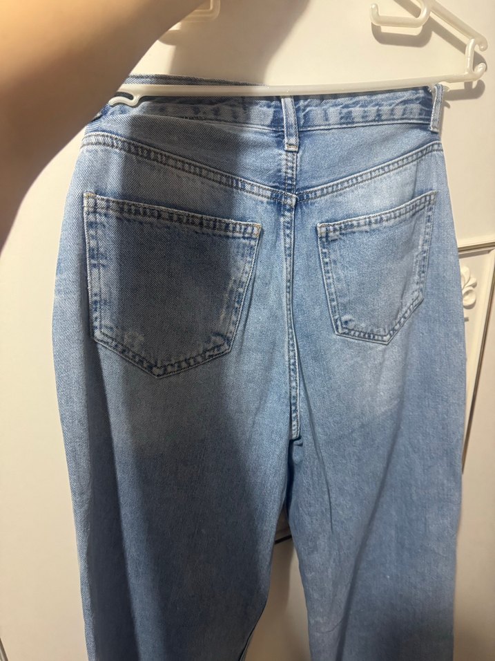 Mavi Salaş Kadın Midi Kot Pantolon - Görsel 4