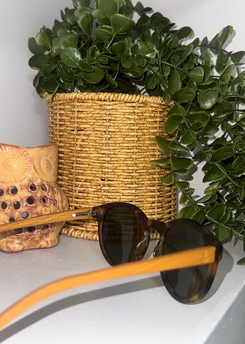 Kahverengi Tokalı Kadın Güneş Gözlüğü - Görsel 2