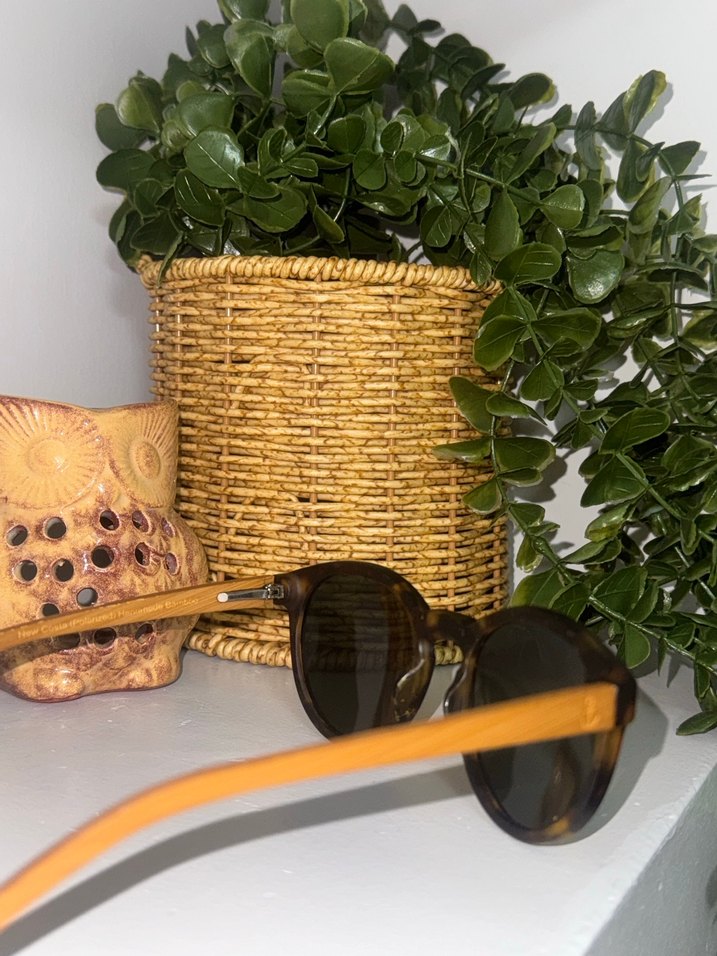 Kahverengi Tokalı Kadın Güneş Gözlüğü - Görsel 2