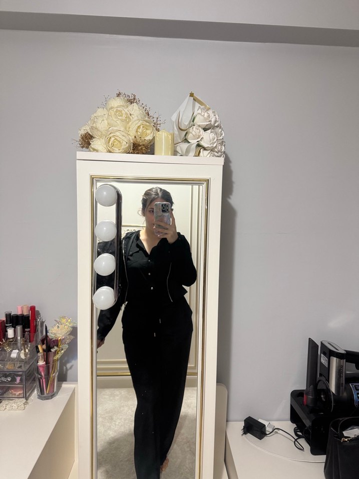 Zara Siyah taşlı eşofman takımı etiketli - Görsel 2