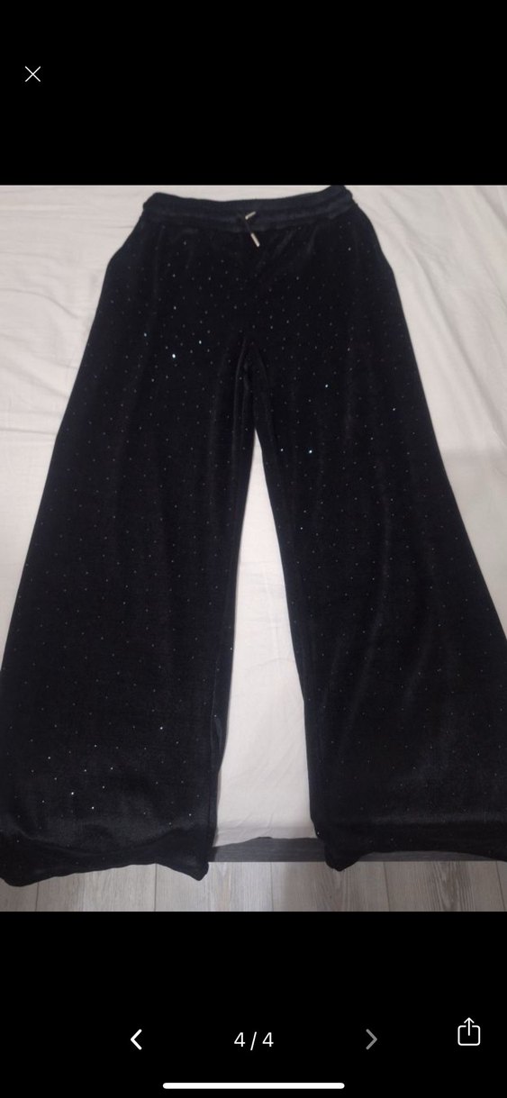 Zara Siyah taşlı eşofman takımı etiketli - Görsel 3