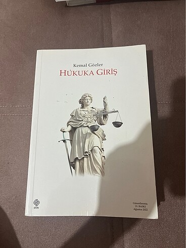 Hukuka giriş kemal gözler