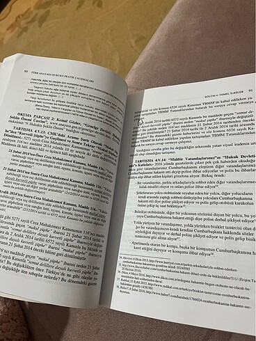 Beden Renk Anayasa hukuku pratik çalışmaları kemal gözler