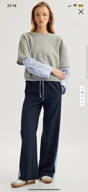 m Beden Koton Sweatshirt