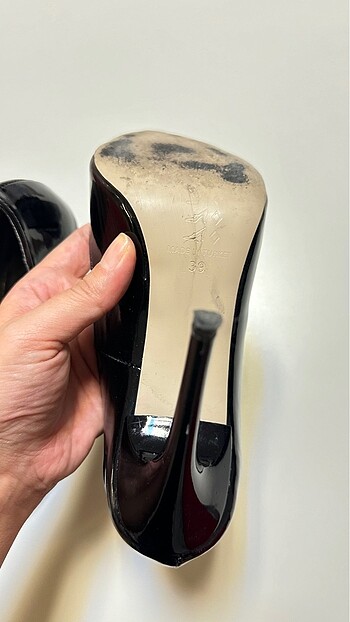 39 Beden siyah Renk Stiletto