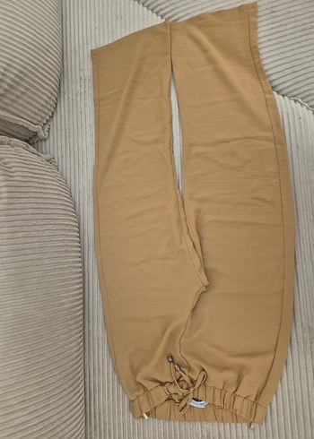 Diğer Bej Rahat Jogger Pantolon