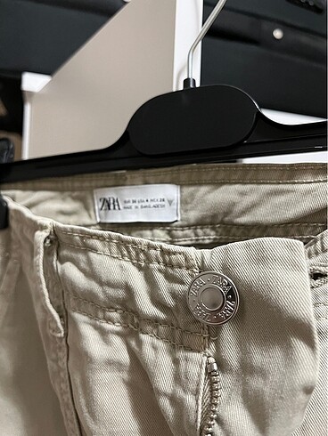 36 Beden camel Renk Zara kargo pantolon