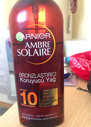 universal Beden Garnier bronzlaştırıcı yağ