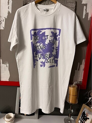 xs Beden beyaz Renk Twist tşirt elbise