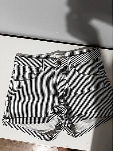 xs Beden lacivert Renk H&M kısa şort