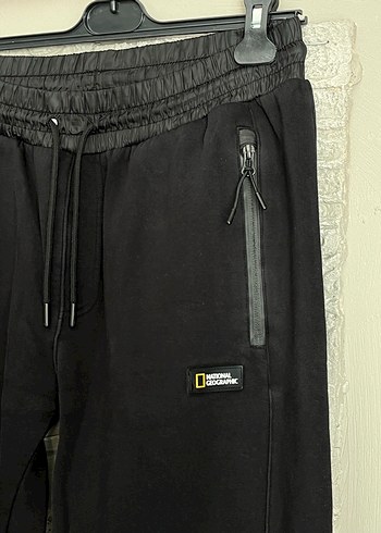 National GeographicErkek Siyah Fermuarlı Outdoor Eşofman - Görsel 3