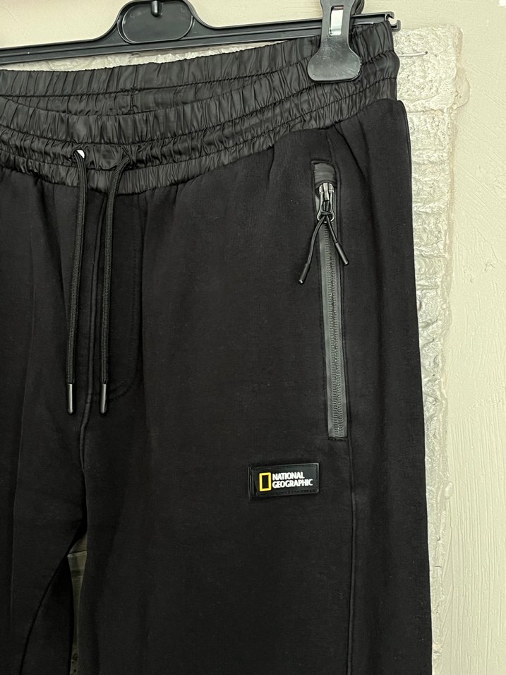 National GeographicErkek Siyah Fermuarlı Outdoor Eşofman - Görsel 3