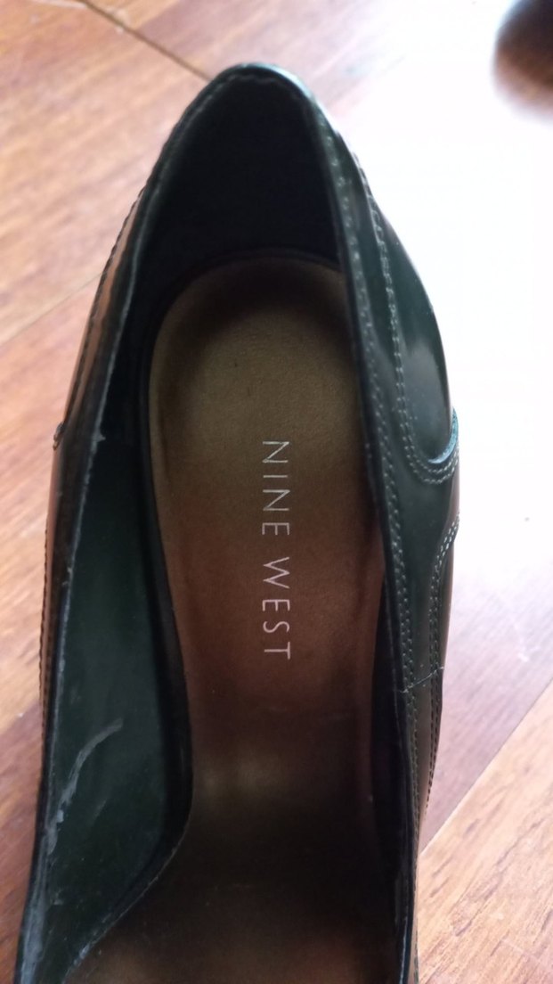 Yeşil Rugan ayakkabı - Görsel 3