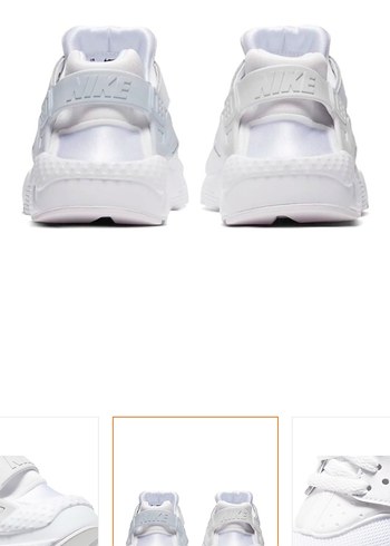 37,5 Beden Nike Beyaz Bağcıklı Kadın Spor Ayakkabı