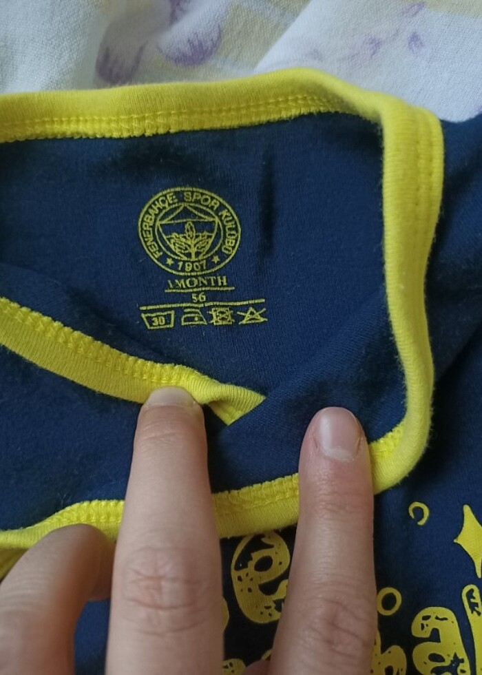 Orijinal fenerium lisanslı Yenidoğan bebek takımı  - Görsel 4