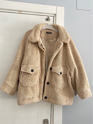 Peluş mont peluş ceket sahte kürk dilvin mont