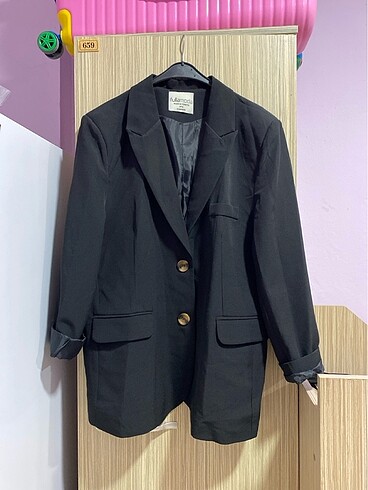 Siyah blazer ceket