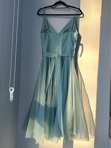 kadın midi boy elbise - Görsel 4