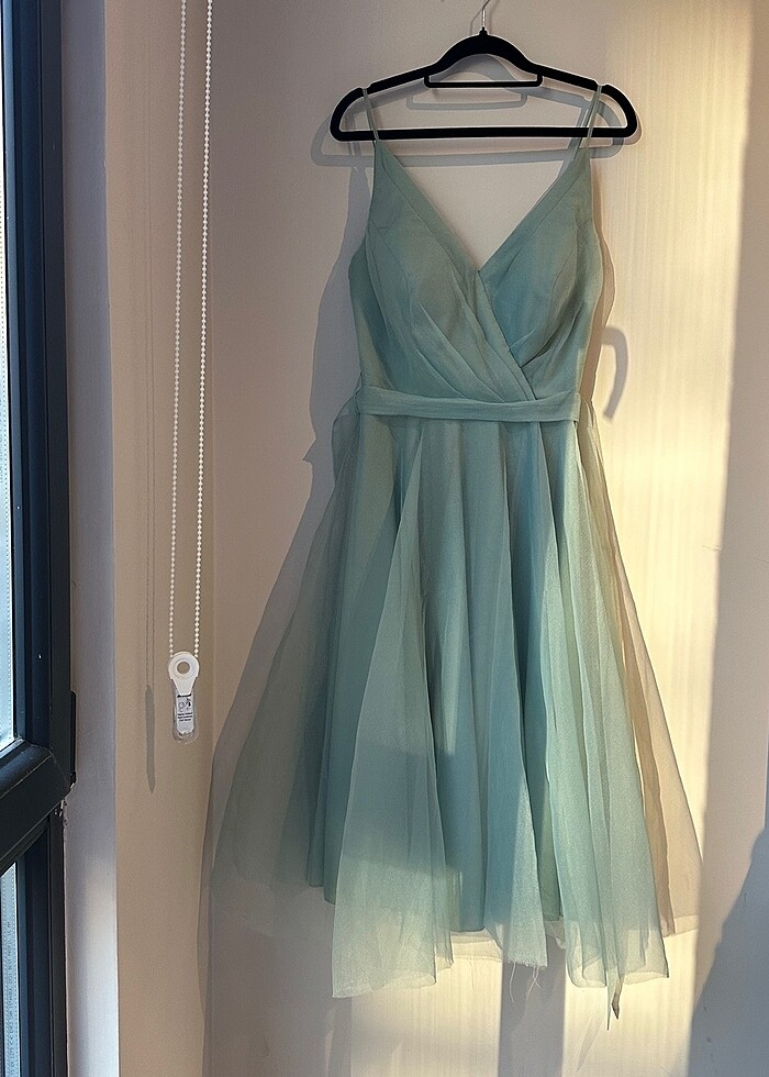 kadın midi boy elbise - Görsel 3