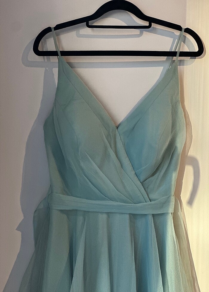 kadın midi boy elbise - Görsel 5