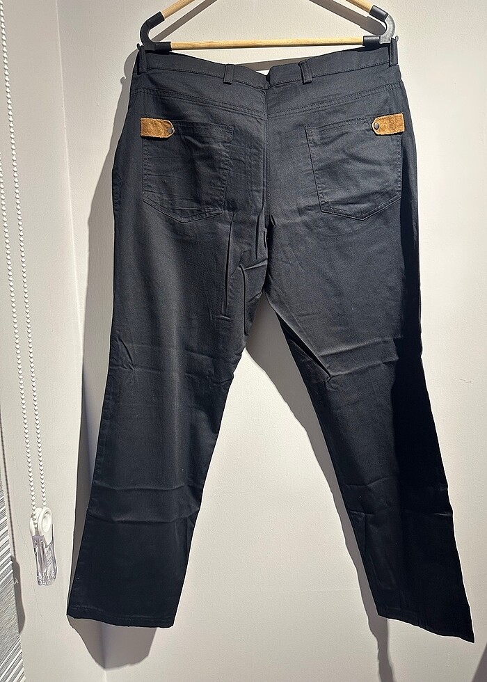 erkek siyah pantolon - Görsel 4