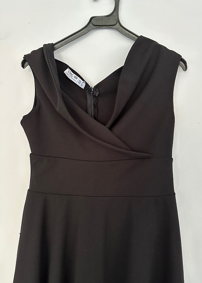 siyah çan elbise - Görsel 2