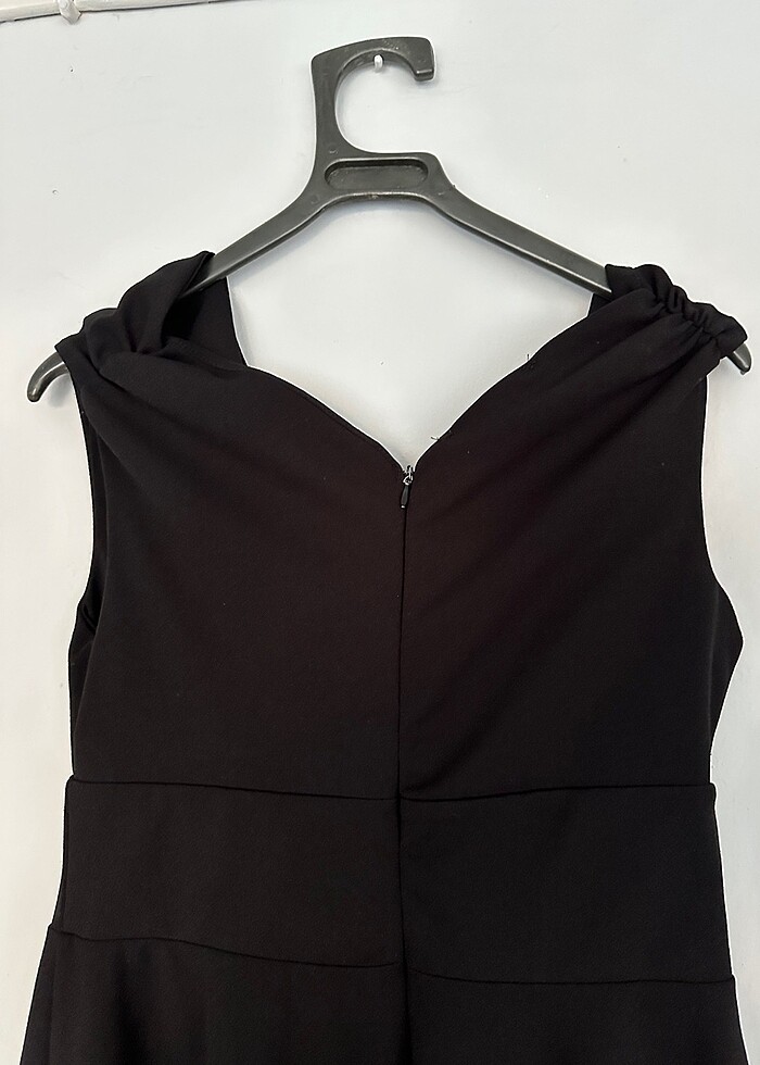 siyah çan elbise - Görsel 4