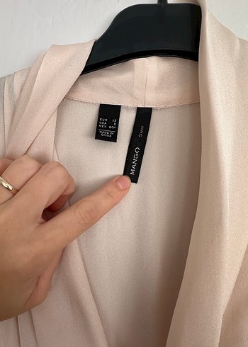 Bej Siyah Midi Drapeli Kadın Elbise - Görsel 5