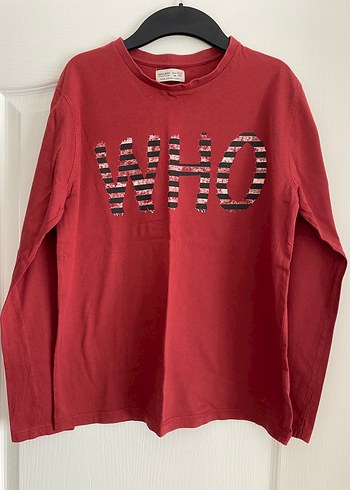 Zara uzun kollu tshirt