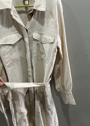 Bej Kadın Uzun elbise - Görsel 2