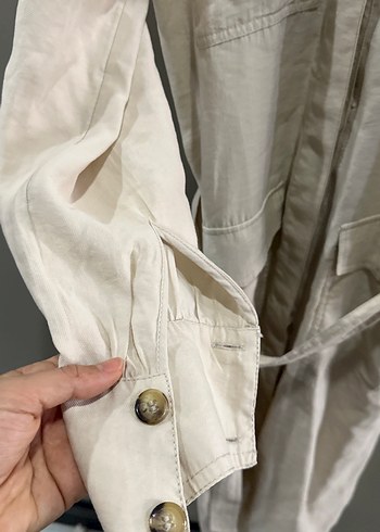 Bej Kadın Uzun elbise - Görsel 3