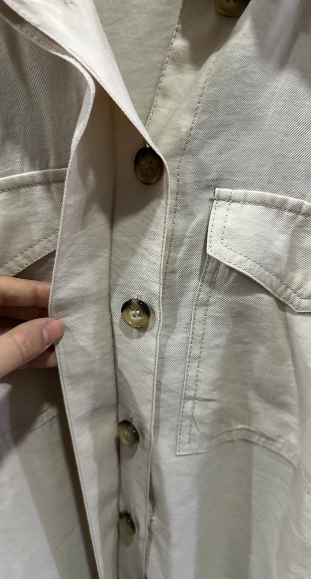 Bej Kadın Uzun elbise - Görsel 5