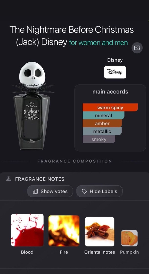 Disney Jack Skellington Unisex Parfüm - Görsel 2