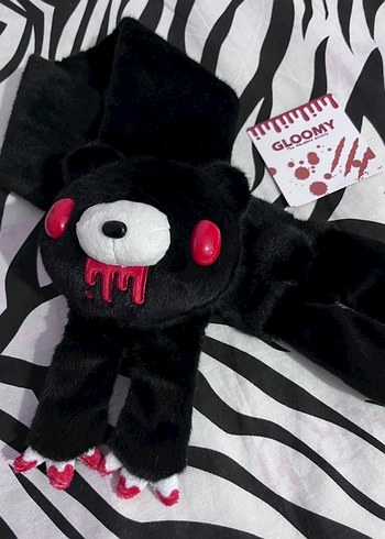 Gloomy Bear Peluş Atkı - Görsel 4