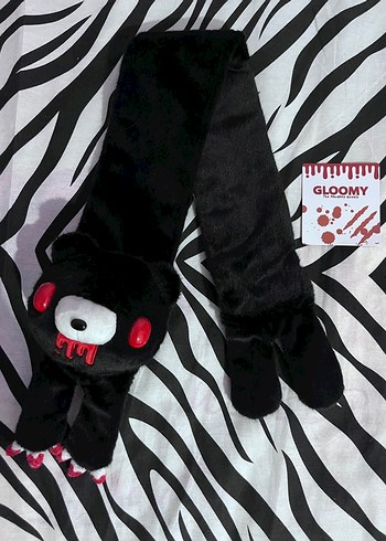 Gloomy Bear Peluş Atkı - Görsel 2