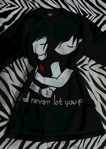 Emo Çift Desenli 00s Kazak / Sweatshirt - Görsel 6